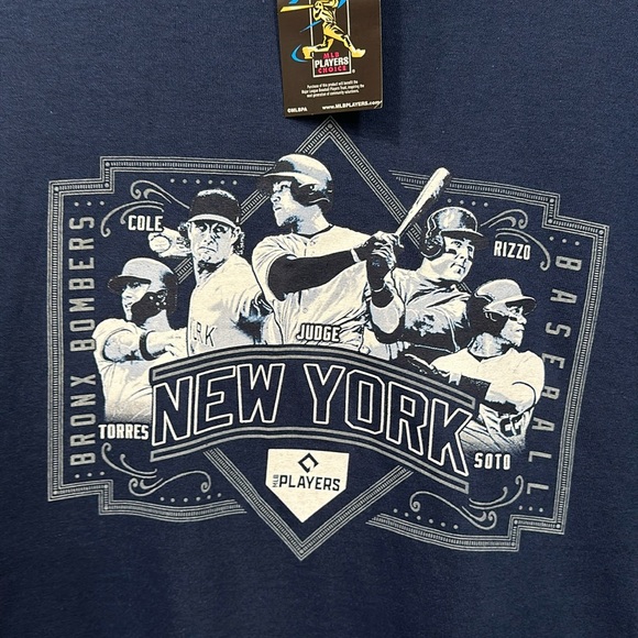 New York Yankees TEAM T Shirt Tee MLB Player Choice SOTO JUDGE COLE RIZZO TORRES - Picture 2 of 6
